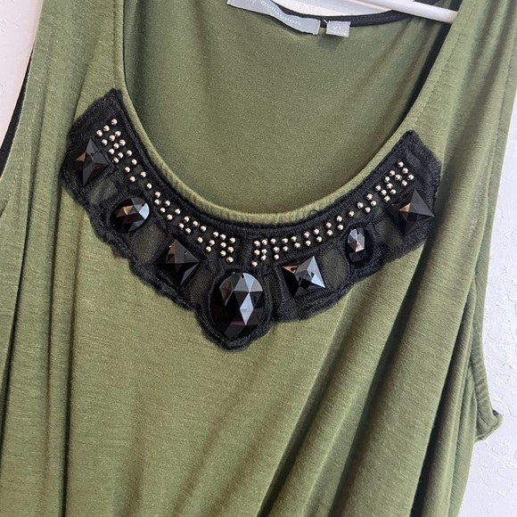 NY Collection Dress with fringe size XL - Picture 3 of 4